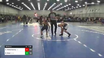 120 lbs Prelims - Cash Wetenkamp, Team USA vs Brayedon Bear, Cowboy Wrestling Club