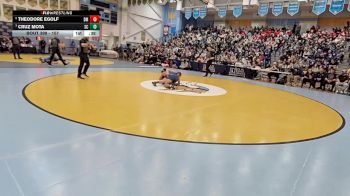 157 lbs 5th Place Match - Theodore Egolf, Delmar Junior-Senior H S vs Cruz Mota, Sussex Central H S