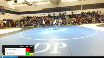 120 lbs Semifinal - Derek Dunlop, Lakeside vs Gerardo Hernandez, Tonasket