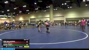 145 lbs Round 6 (10 Team) - Emma Peach, Iowa Pin-A-Sarus vs Zoe Williamson, Suncoast Gems