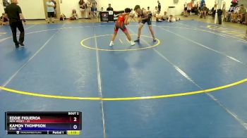 125 lbs Quarterfinals (8 Team) - Eddie Figueroa, New Jersey vs Kamon Thompson, Utah