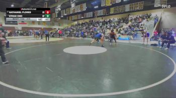 215 lbs Cons. Round 6 - Ethan Ono, Dos Pueblos vs Nathaniel Flores, Paloma Valley