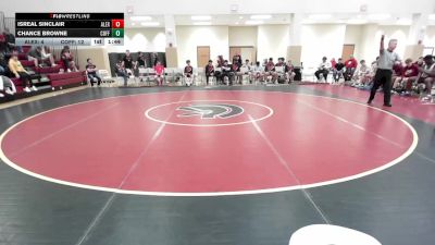 165 lbs Semis & 3rd Wb (16 Team) - Chance Browne, Coffee vs Isreal Sinclair, Alexander