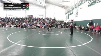 150 lbs 5th Place - Jay Lamourt, East Haven vs Demir Sanford-Tolentino, Rockville