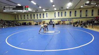 285 lbs 5th Place Match - Elijah Osit, Aurora Universtiy vs Diego Morales, Lakeland
