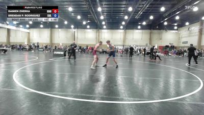 144 lbs Quarterfinal - Damien Zherka, Sons Of Thunder Naples vs Brendan P. Rodriguez, Eagle Wrestling Club-Duals