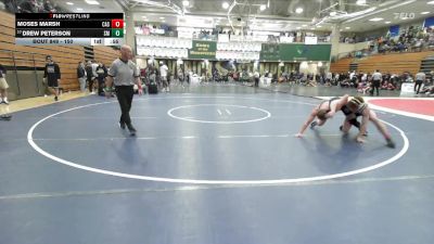 150 lbs Cons. Round 5 - Drew Peterson, San Marcos vs Moses Marsh, Casteel