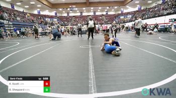 Semifinal - Kason Scott, Lions Wrestling Academy vs Bradford Sheppard, Noble Takedown Club