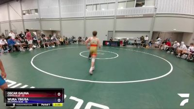 113 lbs 2nd Wrestleback (16 Team) - Caeleb Hutchinson, Kansas Blue vs Jacob Fitzpatrick, Minnesota Red