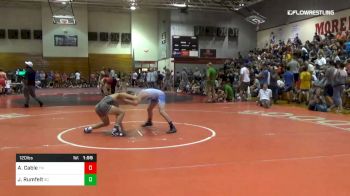 120 lbs Round Of 16 - Andrew Cable, Tn vs Jackson Luke Rumfelt, Sc