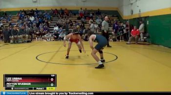 120 lbs Cons. Round 3 - Peyton Wuebker, WHITMER vs Lee Urbina, PORT CLINTON