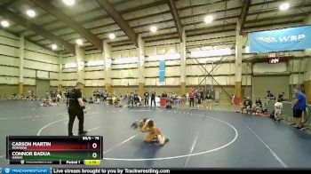 75 lbs Quarterfinal - Carson Martin, Montana vs Connor Badua, Hawaii