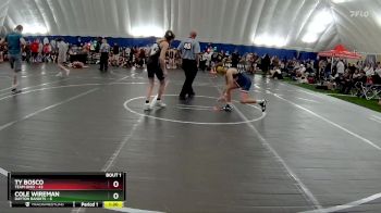 115 lbs Round 1 (8 Team) - Ty Bosco, Team Ohio vs Cole Wireman, Dayton Bandits