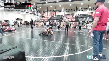 119 lbs Final - Gabriel Ward, Raw Wrestling Club vs Caden Ryals, Fort Gibson Youth Wrestling