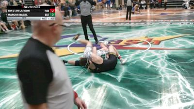 189 lbs Quarterfinals (8 Team) - Marcus Nagel, Delta vs Trystan Larson, Perham