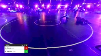 165 lbs Semifinal - Klarissa Rinne, Colorado Badboys vs Ruth Mendez, Cobra Kai Elite Wrestling