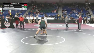 285 lbs Round Of 64 - Trayven Chen, North Andover vs Ryan Jacobsen, Minnechaug