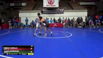 152 lbs Round 2 (16 Team) - Fabius Carrillo, KCWA vs Ruden Rodriguez, SDIKWA