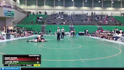 165 lbs Quarters & 1st Wb (16 Team) - Carter Amick, West Forsyth vs Adam Glynn, North Gwinnett