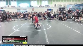 52 lbs Cons. Round 3 - Josiah Bickford, Okeechobee Wrestling Club vs Hunter Wilson, Tampa Bay Tigers Wrestling Club