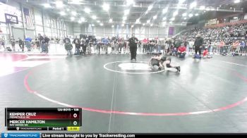 108 lbs Champ. Round 1 - Mercer Hamilton, Mat Demon WC vs Kemper Cruz, Prometheus WC