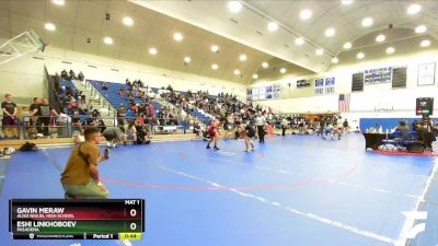 157 lbs Cons. Round 5 - Eshi Linkhoboev, Pasadena vs Gavin Meraw, Aliso Niguel High School