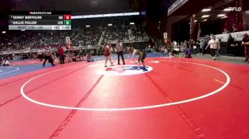140 lbs Quarterfinal - Hallie Fuller, Lingle-Ft. Laramie/Southeast vs Tawny Bertolini, Greybull/Riverside