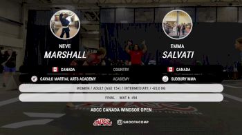 Emma Salvati vs Neve Marshall 2026 ADCC Windsor Open