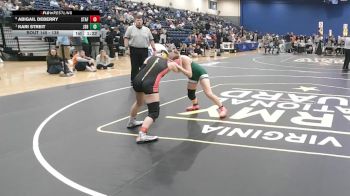 138 lbs Quarterfinal - Kari Streit, John S Battle vs Abigail DeBerry, Stafford