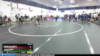 120 lbs Champ. Round 1 - Davin Naldrett, Flathead (Kalispell) vs Jonas Bond, Deer Park