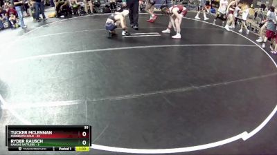 95 lbs Round 3 (6 Team) - Tucker McLennan, Minnesota Gold vs Ryder Rausch, Kansas Rattlers