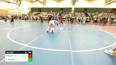 128-H lbs Round Of 64 - Keegan Parkhill, Yale Street vs Aleksandr Belfer, West Chester Henderson