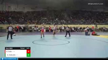 5A-160 lbs Quarterfinal - Andrew Czelusta, Altus vs Dakota Culp, Claremore