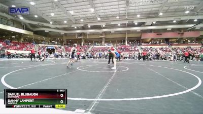 110 lbs Cons. Round 2 - Danny Lampert, Winfield vs Samuel Blubaugh, Chaparral