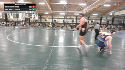 184 lbs Round Of 16 - George Rhodes, Drexel - UNATT vs Vincenzo Lavalle, Unaffiliated