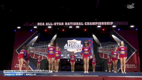Dakota Spirit - Apollo [2026 L5 Senior - Small - A Day 2] 2026 NCA All-Star National Championship