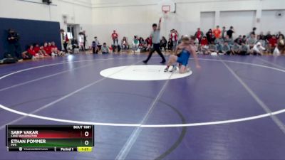 133-137 lbs Round 1 - Sarp Vakar, Lake Washington vs Ethan Pommer, Fife