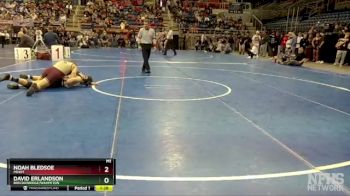 172 lbs Quarterfinal - David Erlandson, Breckenridge/Wahpeton vs Noah Bledsoe, Minot