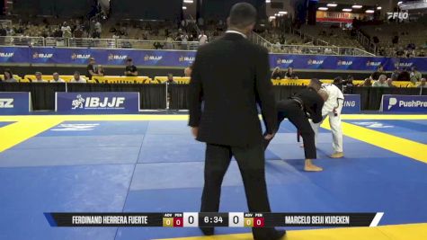 Ferdinand Herrera Fuerte vs Marcelo Seiji Kudeken 2026 Pan Jiu Jitsu IBJJF Championship