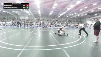 160 lbs Rr Rnd 3 - Aiden Holly, CentralMD Red vs Carmine Batagglia, Wrecking Crew Wrestling Club