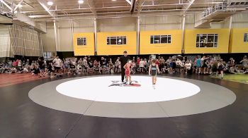 60 lbs Quarterfinal - Gunnar Landis, Steller Trained Maul vs Logan Vallalla, Mat Assassins Black