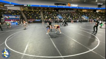 120 lbs Cons. Round 2 - Matthew Burch, Ankeny vs Braden Barr, Waukee Northwest