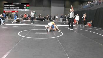 133 lbs Champ. Round 2 - Keaton Rottinghaus, Pratt Community College vs Louden Wolfe, Cowley College