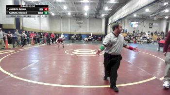 150 lbs Consi Of 8 #2 - Kamren Boino, Monument Mountain vs Samuel Wilcox, Marlborough