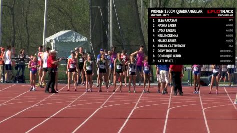 Women's 1500m, Final - College Quad (Jim Ryun On The Call)