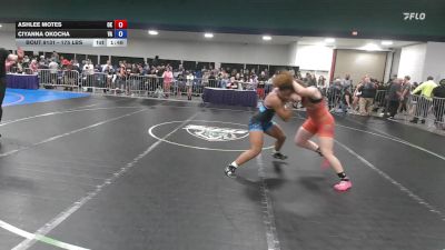 175 lbs Round Of 16 - Ashlee Motes, OK vs Ciyanna Okocha, VA
