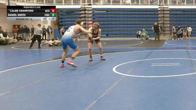 139 lbs Round Of 16 - Caleb Crawford, Bethel Park vs Daniel Smith, Connellsville