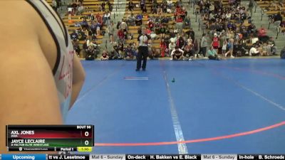 95 lbs Semifinal - Axl Jones, HWA vs Jayce LeClaire, X-Factor Elite Wrestling