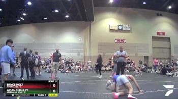 117 lbs Round 4 (6 Team) - Aidan Smalley, Legends Of Gold vs Bryce Holt, Mi Mafia Red