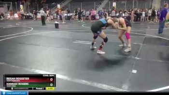 127 lbs Cons. Semi - Regan Rosseter, Team Nebraska vs Hannah Rogers, Team Iowa